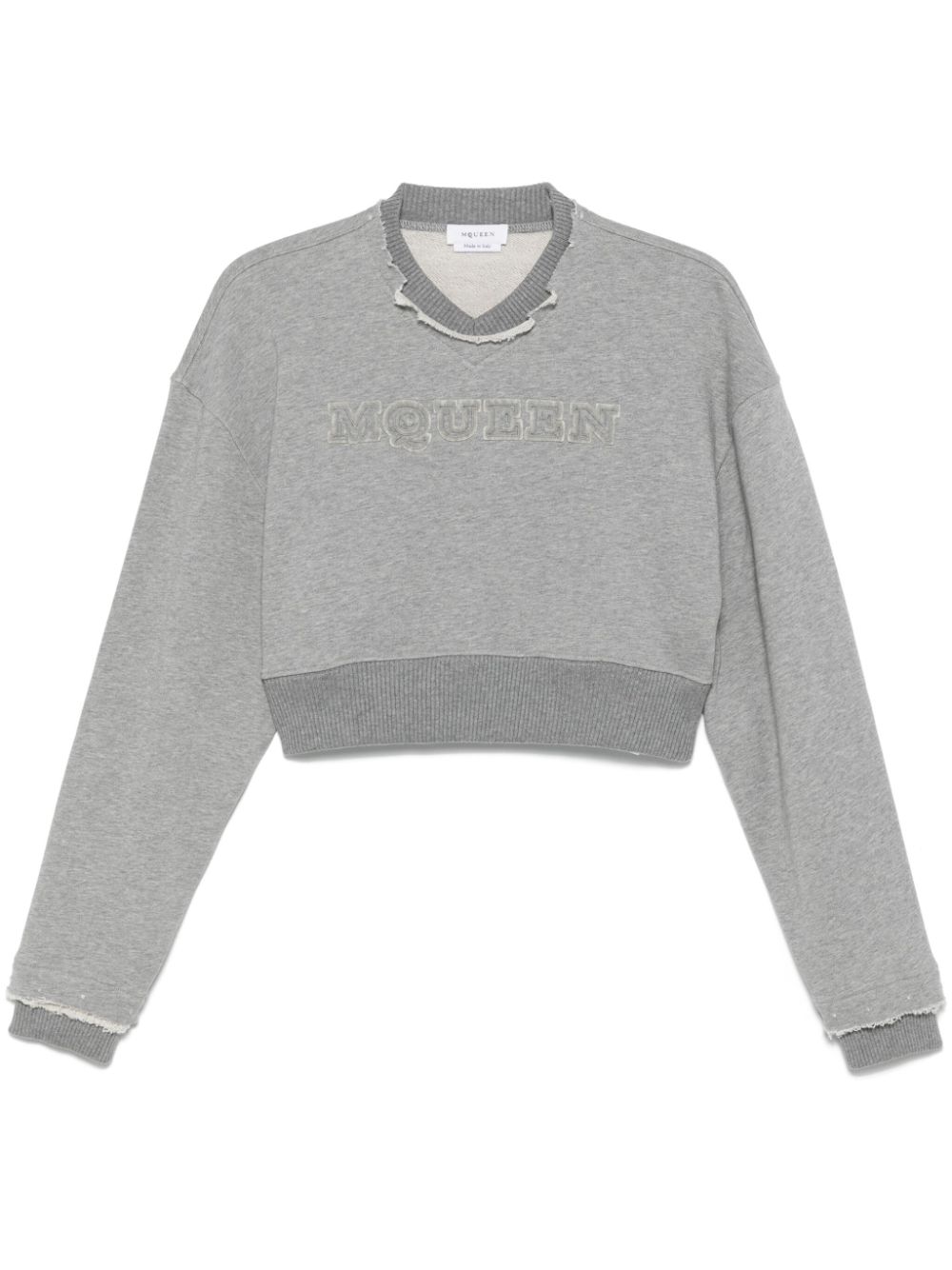 Alexander McQueen
크롭 스웨트 셔츠 위드 로고